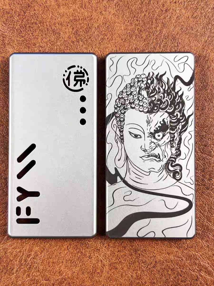 Angry Vajra EDC Slider– One Thought to Buddha, One Thought to Demon